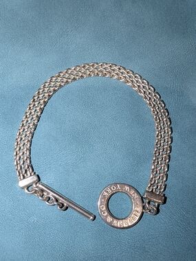 Tiffany & Co. Toggle Mesh Chain Bracelet in Sterling